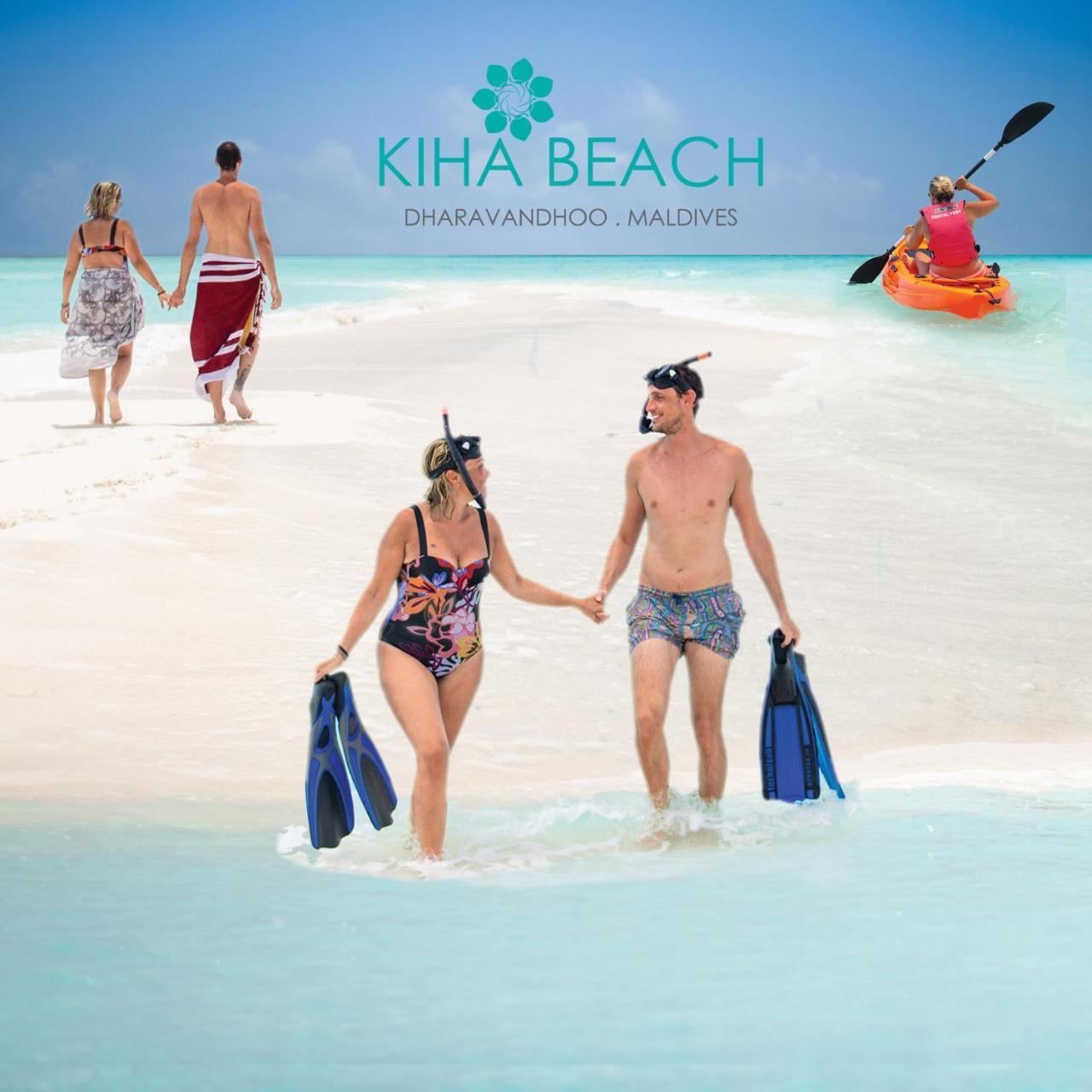 Kiha Beach Dharavandhoo Buitenkant foto